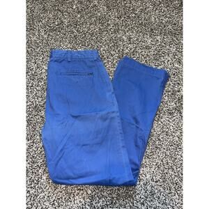 Polo Ralph Lauren Classic Fit Chino Pants Flat Front Blue Men's 35x30